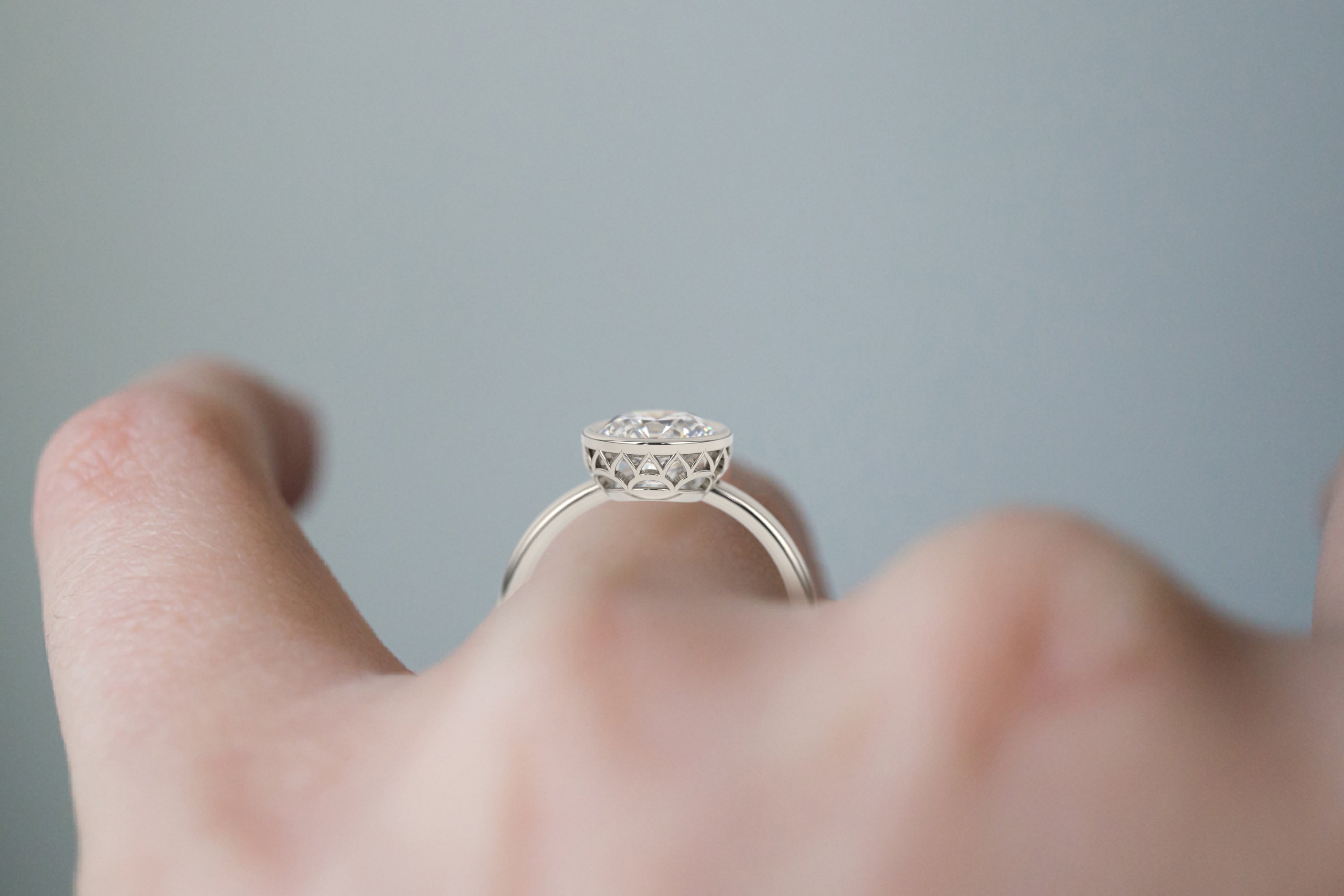 Alternative Hexagon Engagement Ring Antique Step Cut Diamond Wedding Ring  at Rs 46790.25 | हीरे की सगाई की अंगूठी in Surat | ID: 26077462673